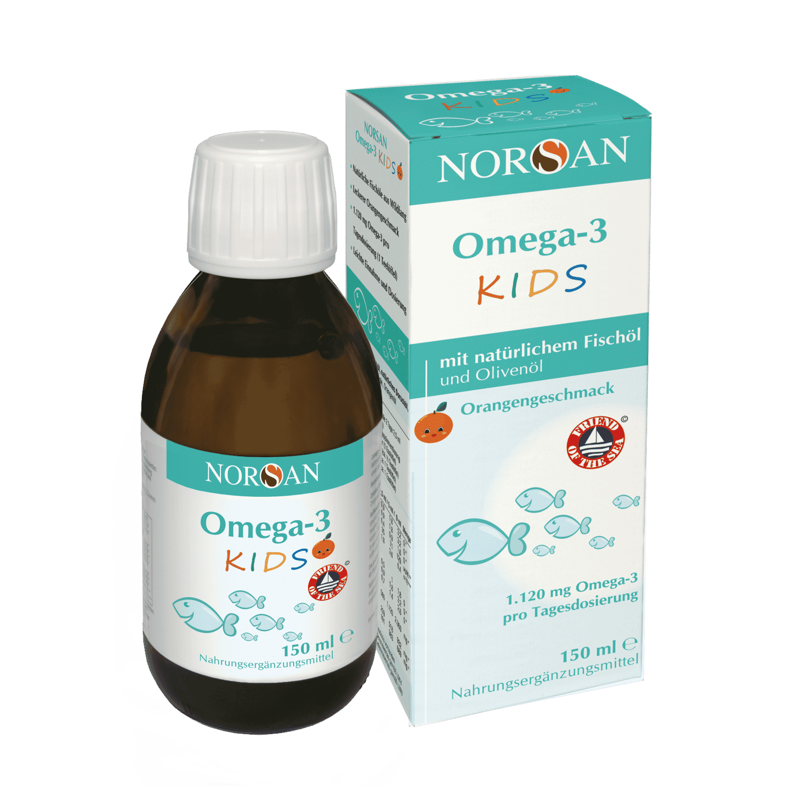 Omega-3 KIDS - Gehirn- und Augenunterstützung für Kinder
